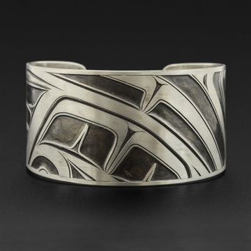 Sea Monster - Silver Bracelet