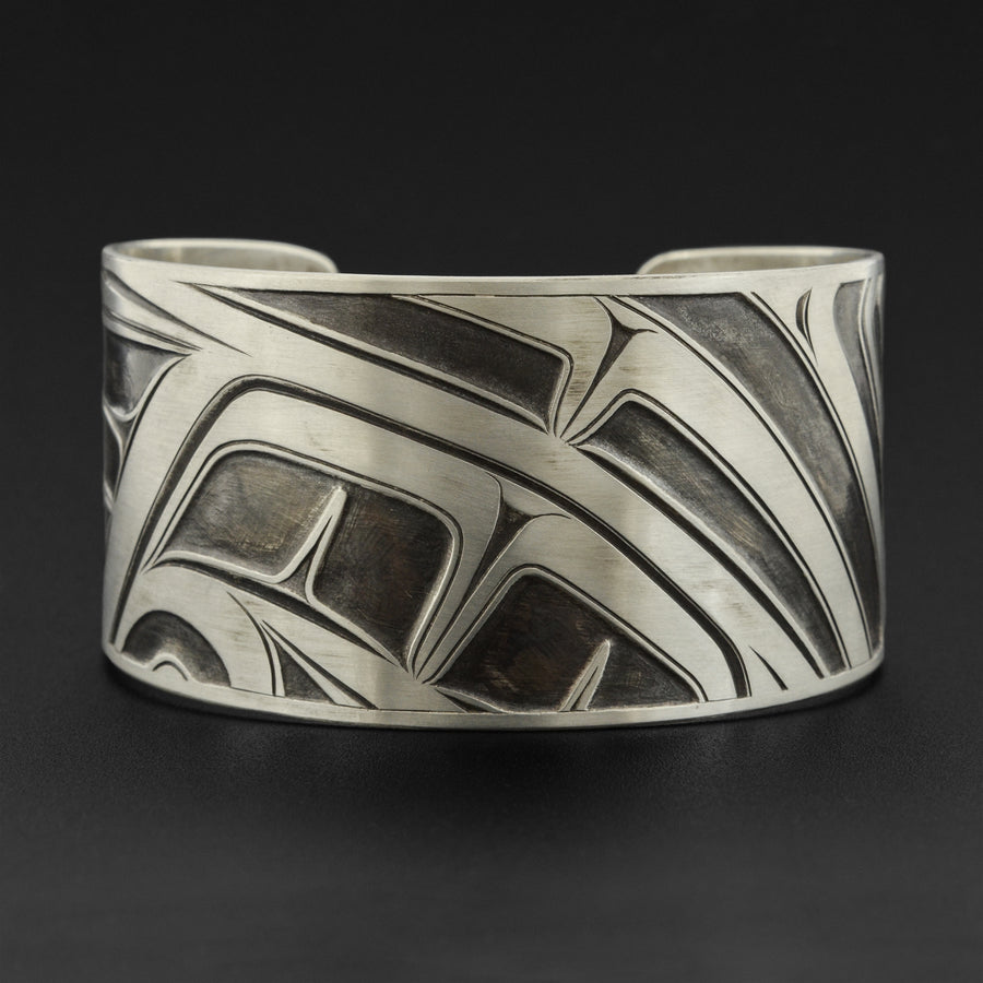 Sea Monster - Silver Bracelet