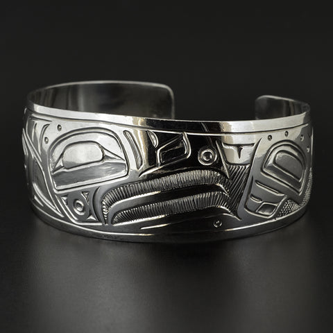 Raven - Silver Bracelet