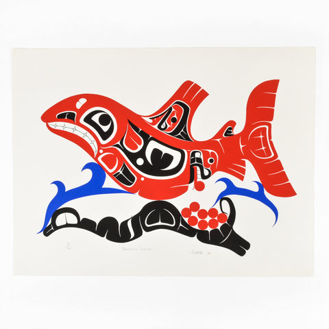 Spawning Salmon - Limited Edition Print