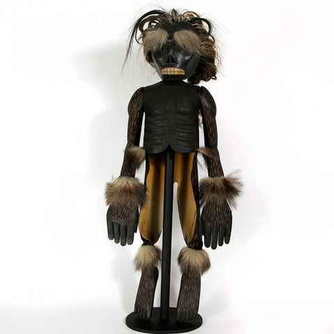 Potlatch Puppet - Red Cedar Sculpture