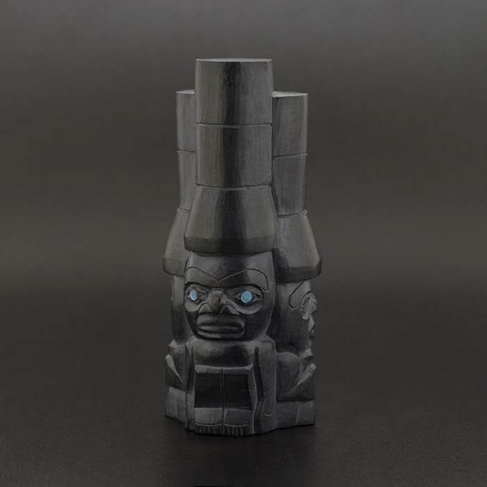 Three Watchmen - Argillite Pendant