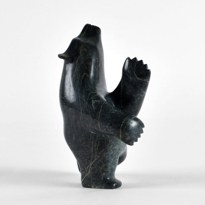 Dancing Bear - Stone Sculpture