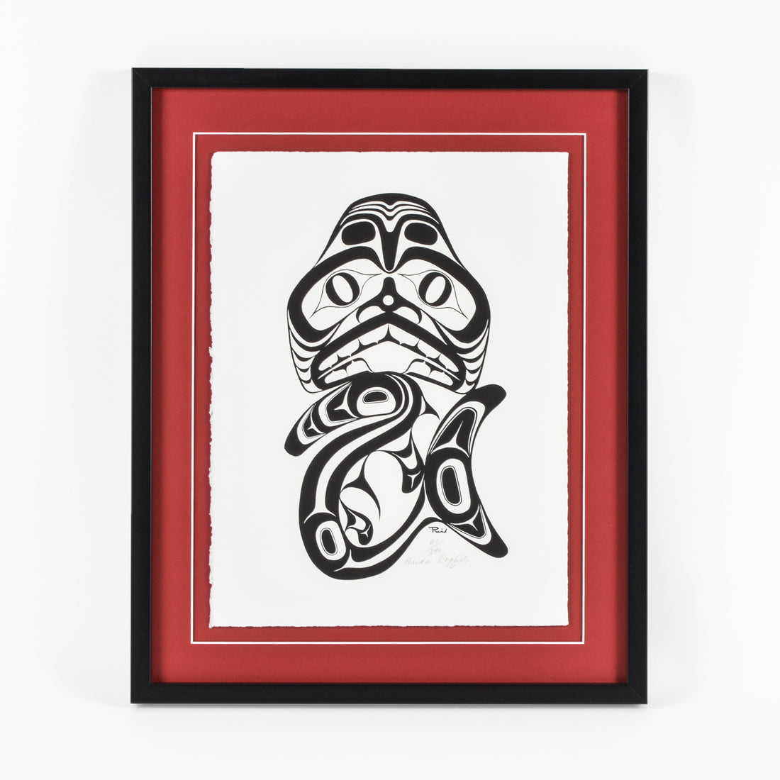 Haida Dogfish (1988) - Framed Limited Edition Print