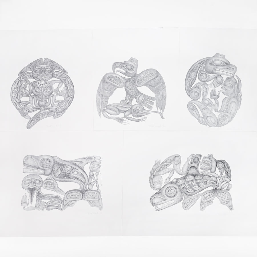 Haida Myths (1983) - Limited Edition Print Portfolio