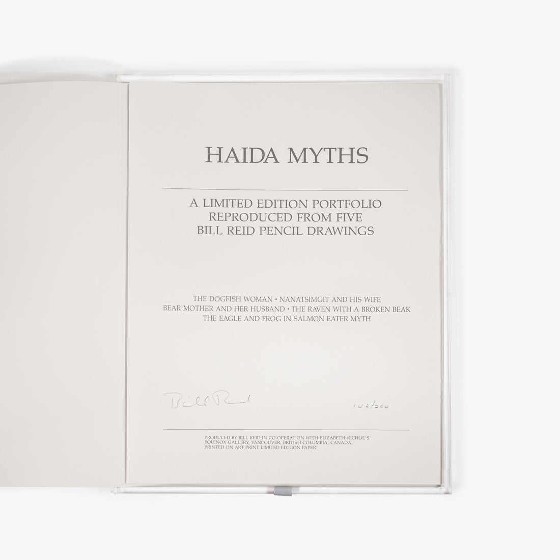 Haida Myths (1983) - Limited Edition Print Portfolio