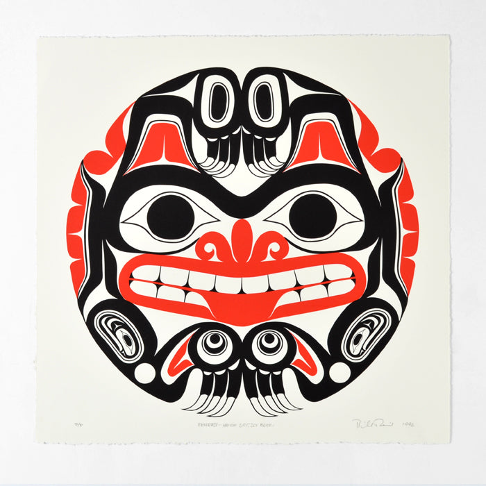 Haida Grizzly Drum - Limited Edition Print