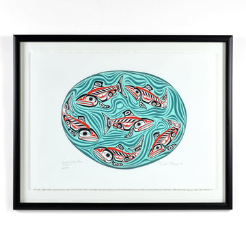 Haida Sockeye Salmon Swaganaan - Limited Edition Print
