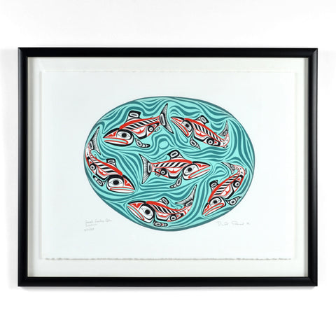Haida Sockeye Salmon Swaganaan - Limited Edition Print