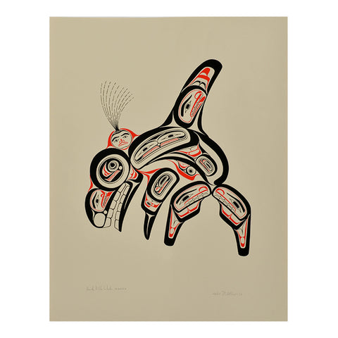 Skaana Haida Killerwhale - Limited Edition Print