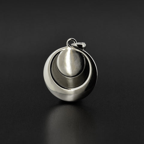 Salish Eye - Silver Pendant
