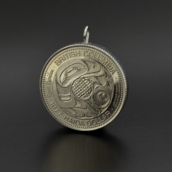 Eagle - Argillite Pendant with Abalone