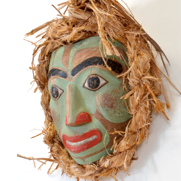 Mator Mask Portrait - Alder Mask – Lattimer Gallery