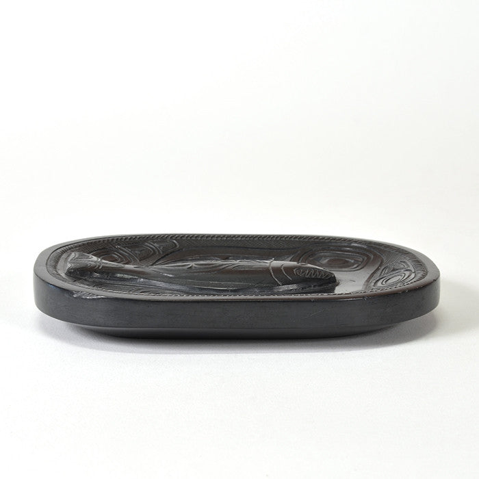 Halibut and Raven - Argillite Plate