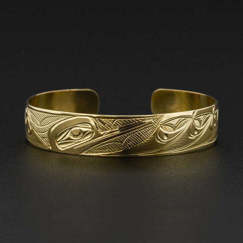 Hummingbird - 14k Gold Bracelet