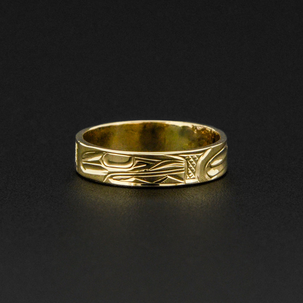 Killerwhale - 14k Gold Ring