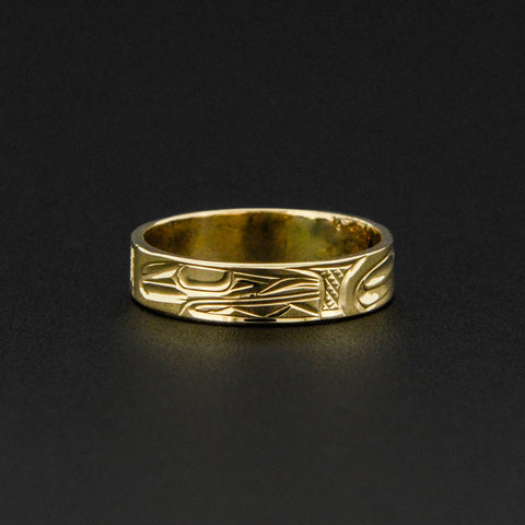 Killerwhale - 14k Gold Ring