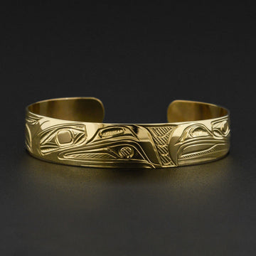 Lovebirds - 14k Gold Bracelet