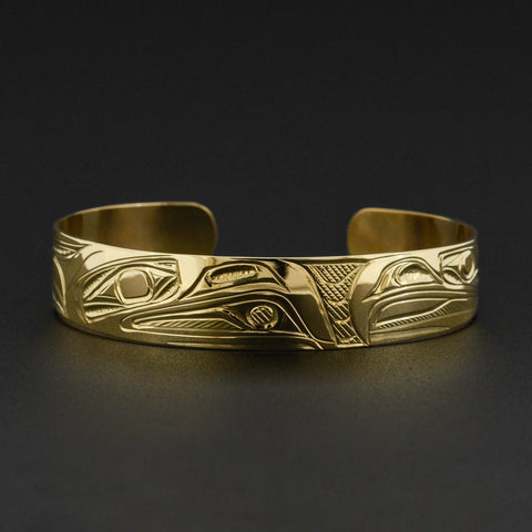 Lovebirds - 14k Gold Bracelet