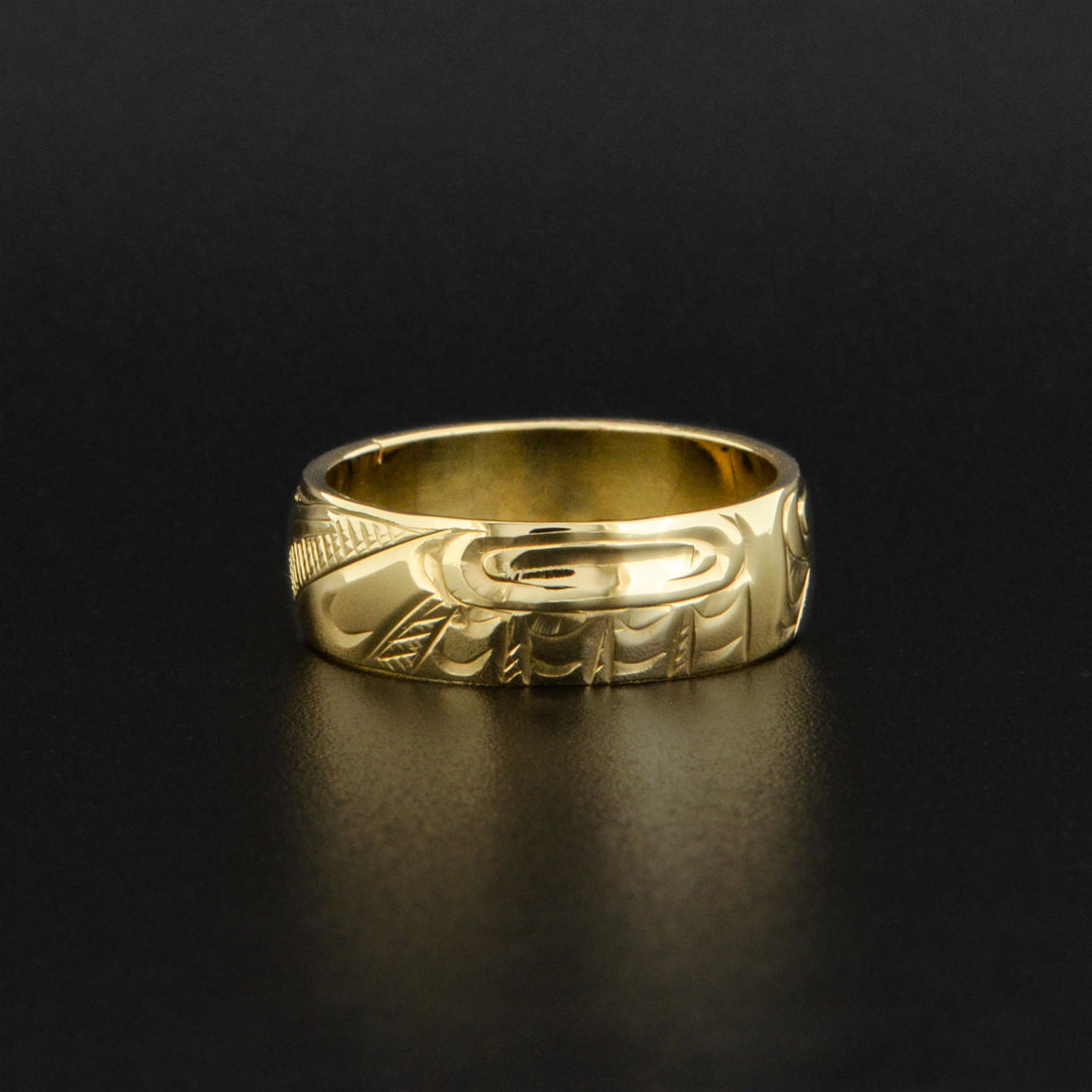 Hummingbird - 14k Gold Ring