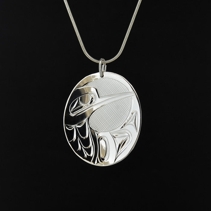 Hummingbird - Silver Pendant