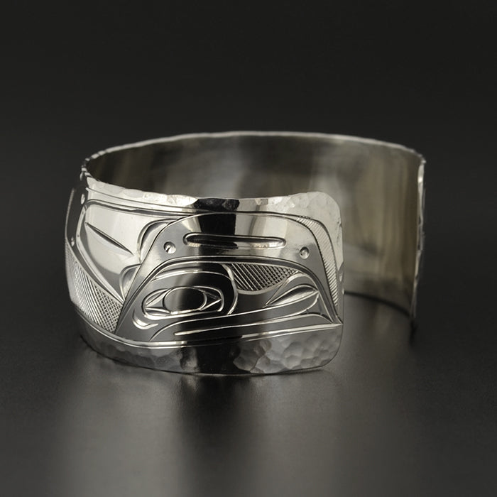 Pod of Killerwhales - Silver Bracelet with 14k Gold
