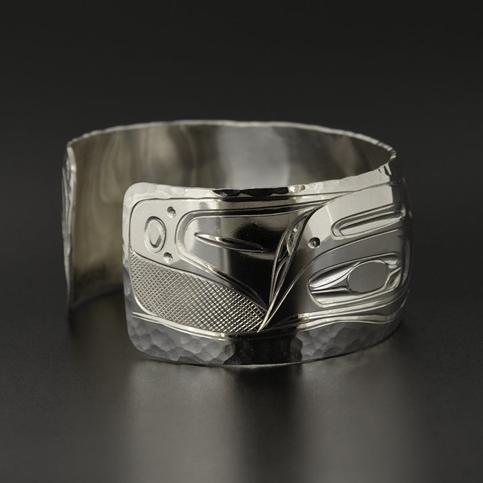 Pod of Killerwhales - Silver Bracelet with 14k Gold