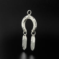 Raven Flies - Silver Pendant