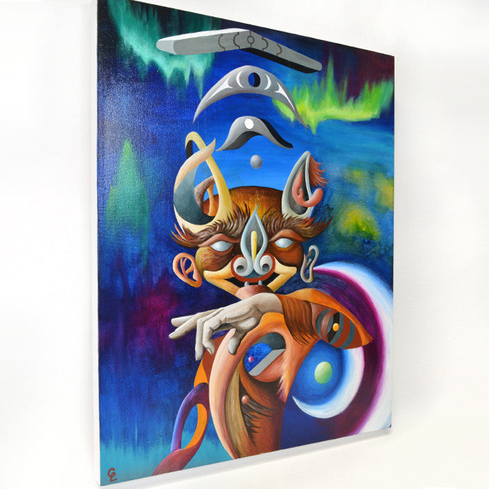 Digital Natives: Echolocation - Acrylic on Canvas