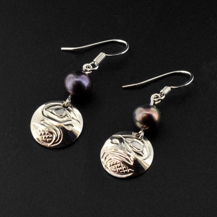 Assorted - Silver Earrings with Freshwater Pearl
