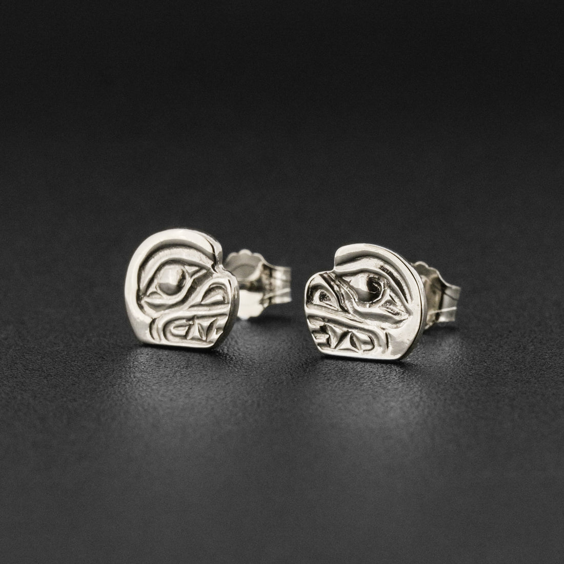 Various Designs - 1/4" Figurative Silver Studs