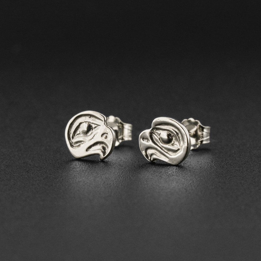Various Designs - 1/4" Figurative Silver Studs