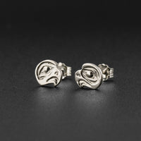 Various Designs - 1/4" Figurative Silver Studs