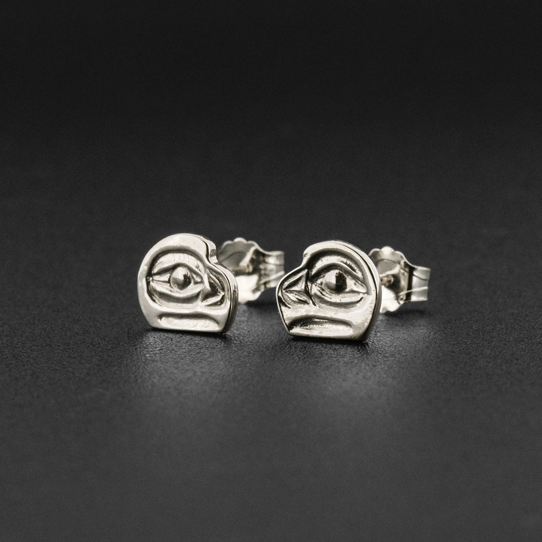 Various Designs - 1/4" Figurative Silver Studs