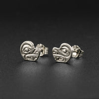 Various Designs - 1/4" Figurative Silver Studs