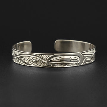 Killerwhales - Silver Bracelet