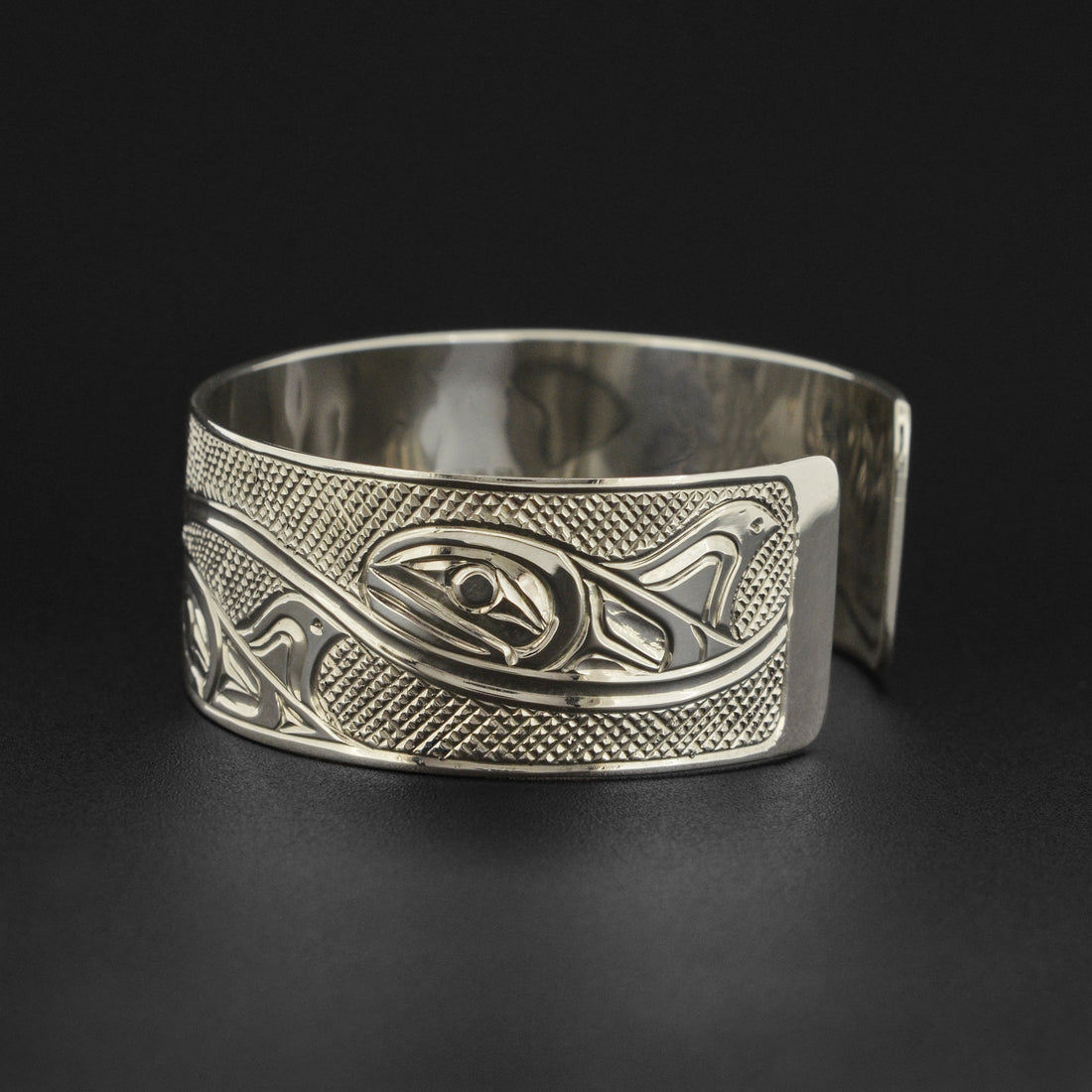 Pod of Killerwhales - Silver Bracelet