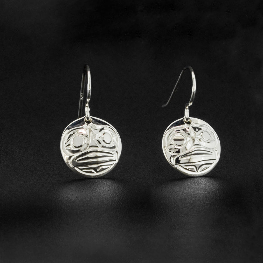 Moon - Silver Earrings