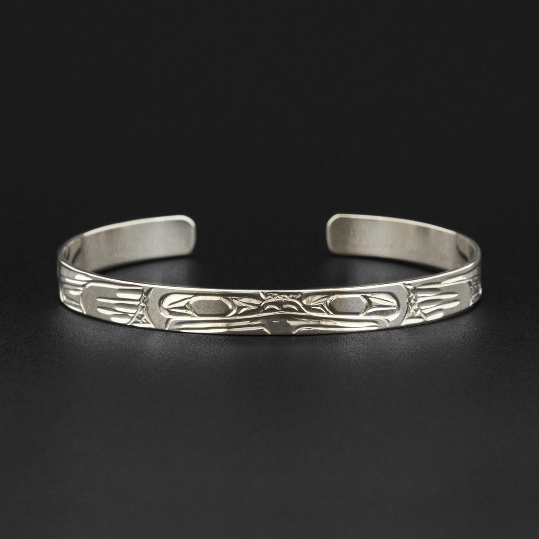 Various Designs - 1/4" Wide Silver Bracelet