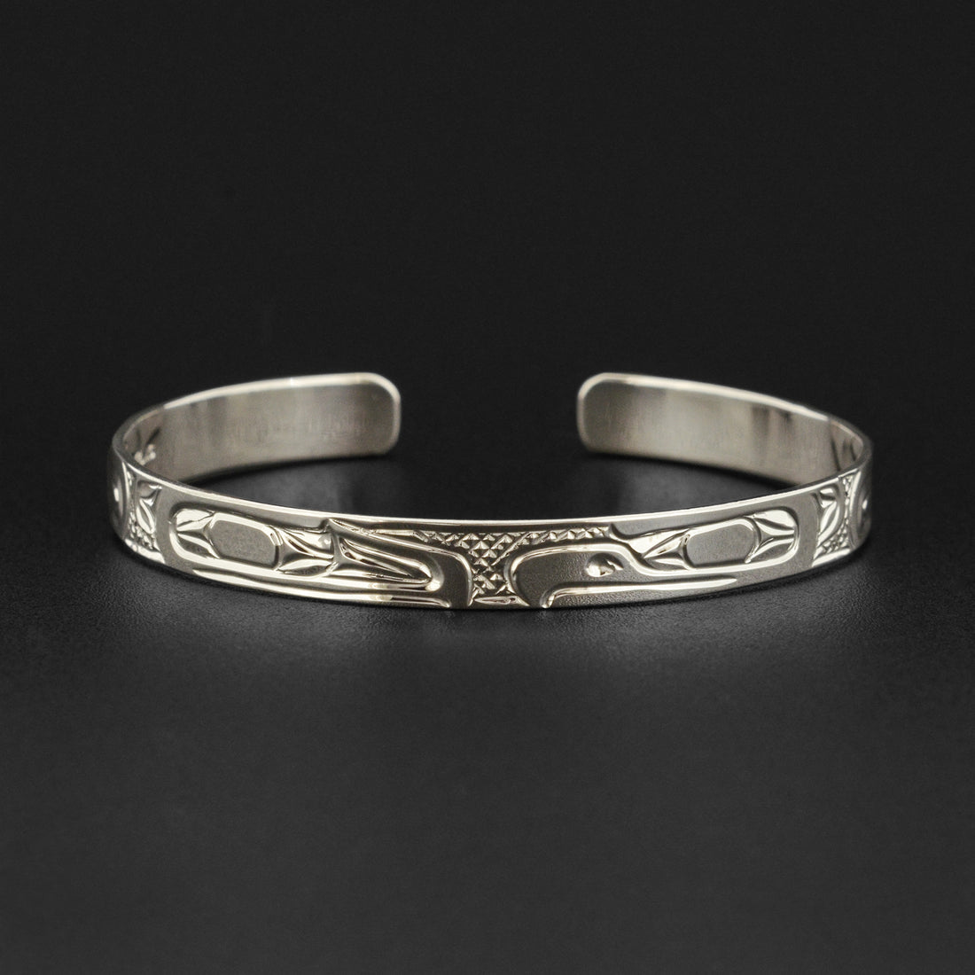 Various Designs - 1/4" Wide Silver Bracelet