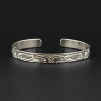 Various Designs - 1/4" Wide Silver Bracelet