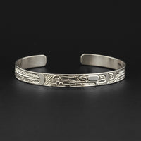 Various Designs - 1/4" Wide Silver Bracelet