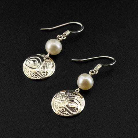 Assorted - Silver Earrings with Freshwater Pearl