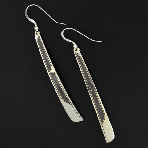 Abstract - Silver Earrings