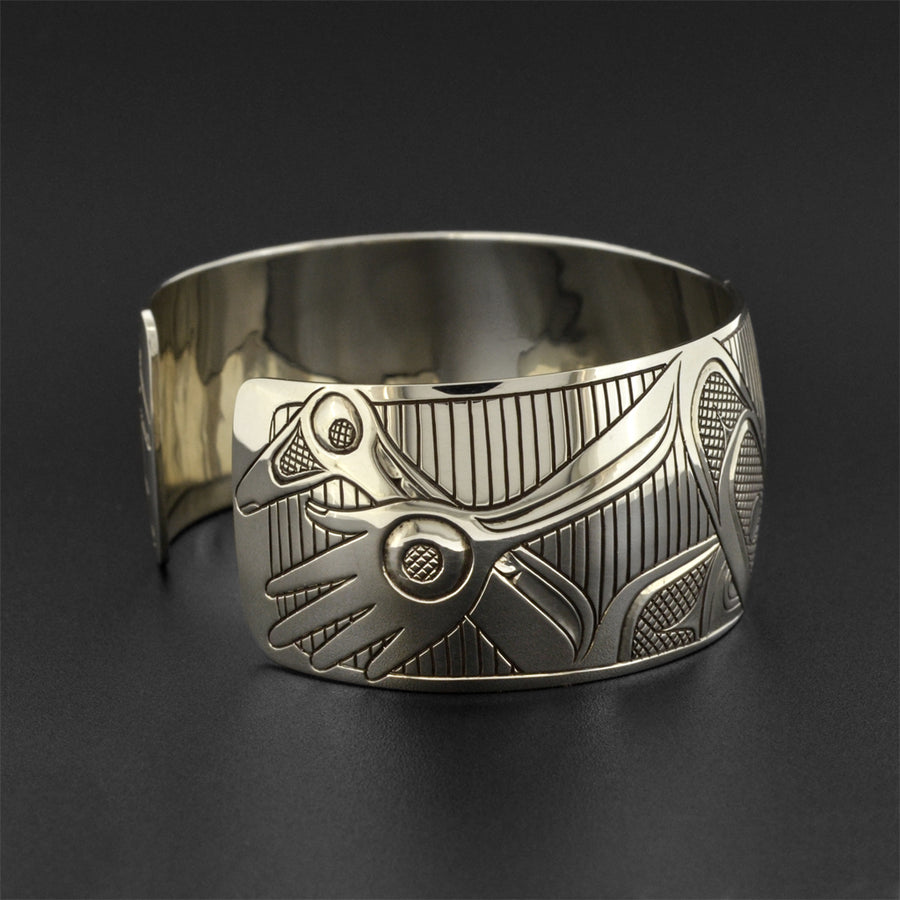 Human - Silver Bracelet
