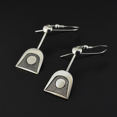 Abstract - Silver Earrings