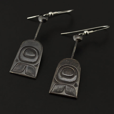 Abstract - Silver Earrings