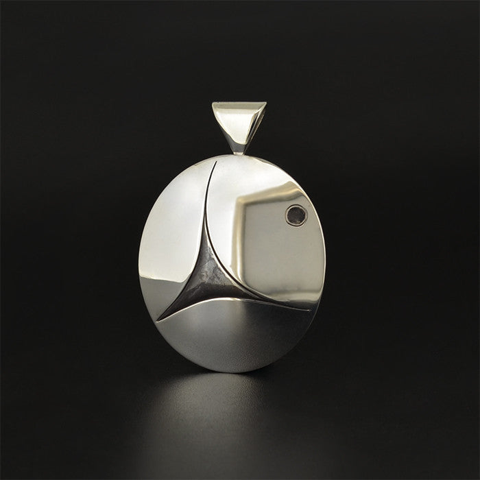 Abstract - Silver Pendant