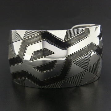 Butterflies in the Berry Patch - Silver Bracelet