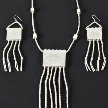 Human and Spirit - Lego Pendant and Earring Set